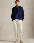 pantalon-jogging-ralph-lauren-beige-homme-porte