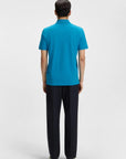 polo-boss-homme-bleu-dos-porte