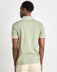 polo-boss-homme-vert-clair-dos