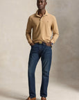 polo-manches-longues-ralph-lauren-marron-porte-710955081500