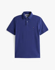 polo-tommy-hilfiger-homme-marine-a-plat