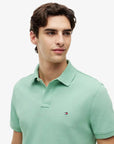 polo-tommy-hilfiger-homme-vert-MW0MW17770L1A-zoom