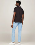 polo-tommyhilfiger-homme-noir-dos