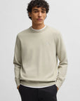 pull-boss-homme-beige-face