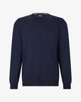 pull-boss-homme-marine-laine-a-plat