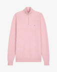 pull-camionneur-eden-park-rose-coton-homme-a-plat