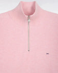 pull-camionneur-eden-park-rose-coton-homme-col