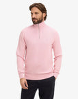 pull-camionneur-eden-park-rose-coton-homme-face-zoom