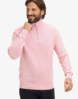 pull-camionneur-eden-park-rose-coton-homme-face