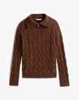 pull-camionneur-femme-tommy-hilfiger-marron-a-plat