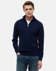 pull-camionneur-tommy-hilfiger-marine-coton-face