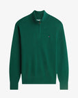 pull-camionneur-tommy-hilfiger-vert-homme-MW0MW28049MQ7-a-plat