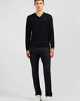 pull-eden-park-noir-homme-porte