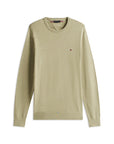 pull-tommy-hilfiger-vert-homme-a-plat