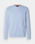 sweat-boss-bleu-homme-a-plat