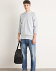 sweat-boss-gris-homme-porte