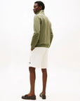 sweat-caionneur-tommy-hilfiger-kaki-homme-dos