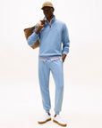 sweat-camionneur-tommy-hilfiger-bleu-homme-porte