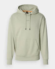 sweat-capuche-boss-vert-homme-a-plat