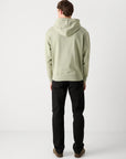 sweat-capuche-boss-vert-homme-dos
