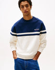 sweat-tommy-hilfiger-homme-marine-face