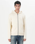 sweat-zippe-boss-jaune-homme-face