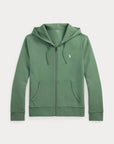 sweat-zippe-ralph-lauren-vert-homme-porte-a-plat