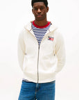 sweat-zippe-tommy-hilfiger-beige-homme-face