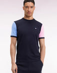 t-shirt-eden-park-marine-homme-face