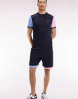 t-shirt-eden-park-marine-homme-porte
