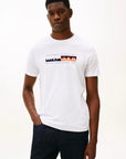 t-shirt-tommy-hilfiger-blanc-homme-face