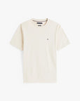 t-shirt-tommy-hilfiger-homme-beige-a-plat