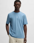 tshirt-boss-homme-bleu-clair-face