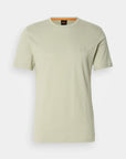 tshirt-boss-homme-vert-a-plat