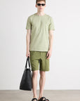 tshirt-boss-homme-vert-face