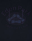 tshirt-eden-park-bleu-logo-h26maitc0015blf