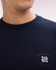 tshirt-edenpark-homme-marine-zoom-face