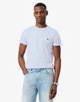 tshirt-lacoste-bleu-homme-coton-pima-face