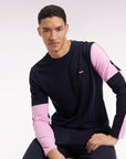 tshirt-manches-longues-eden-park-marine-homme-face-zoom