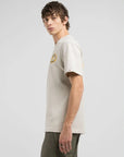 tshirt-replay-homme-beige-cote