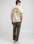 tshirt-replay-homme-beige-portedos