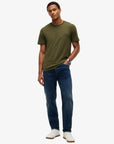 tshirt-tommy-hilfiger-kaki-porte-mw0mw39995mt1