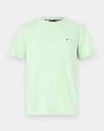 tshirt-tommyhilfiger-homme-vert-a-plat