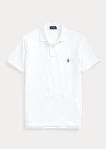 Charger l&#39;image dans la galerie, Polo Ralph Lauren ajusté blanc en coton piqué | Georgespaul
