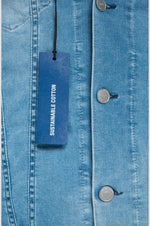 Charger l&#39;image dans la galerie, Veste en jean homme Replay bleu clair en coton stretch | Georgespaul
