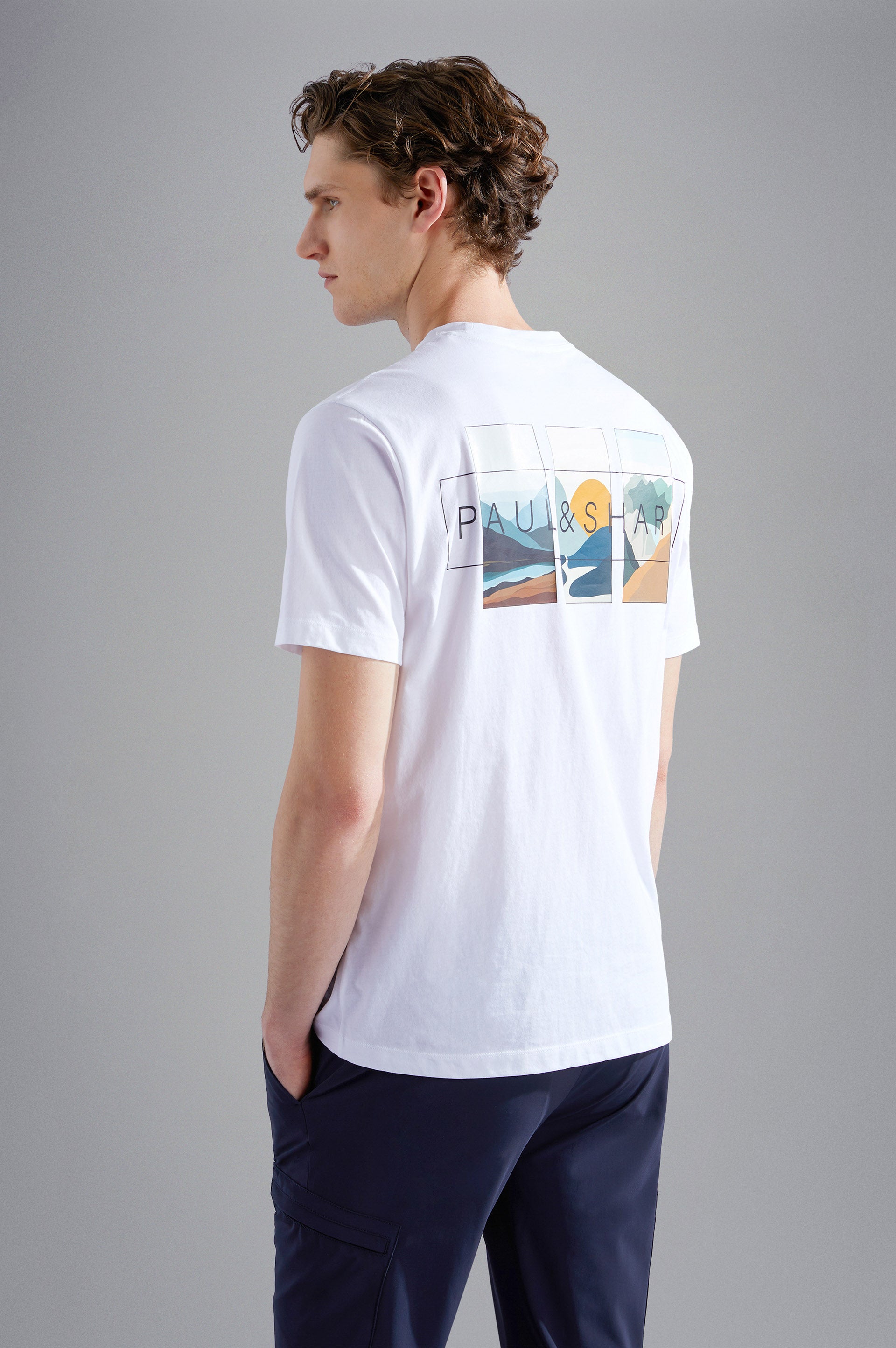 T-Shirt Paul & Shark blanc - Georgespaul