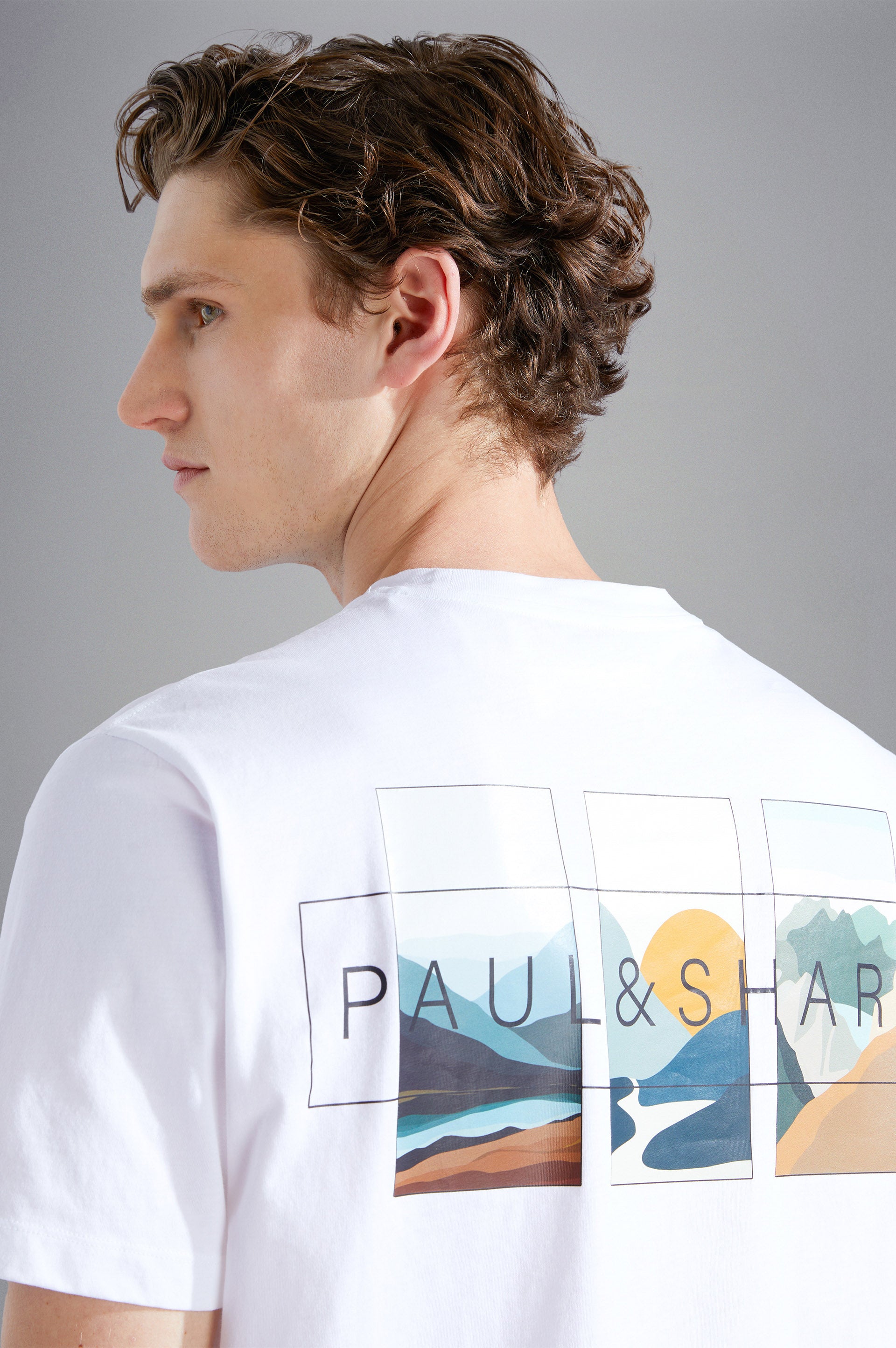 T-Shirt Paul & Shark blanc - Georgespaul