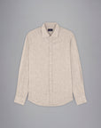 Chemise Paul & Shark beige en lin - Georgespaul