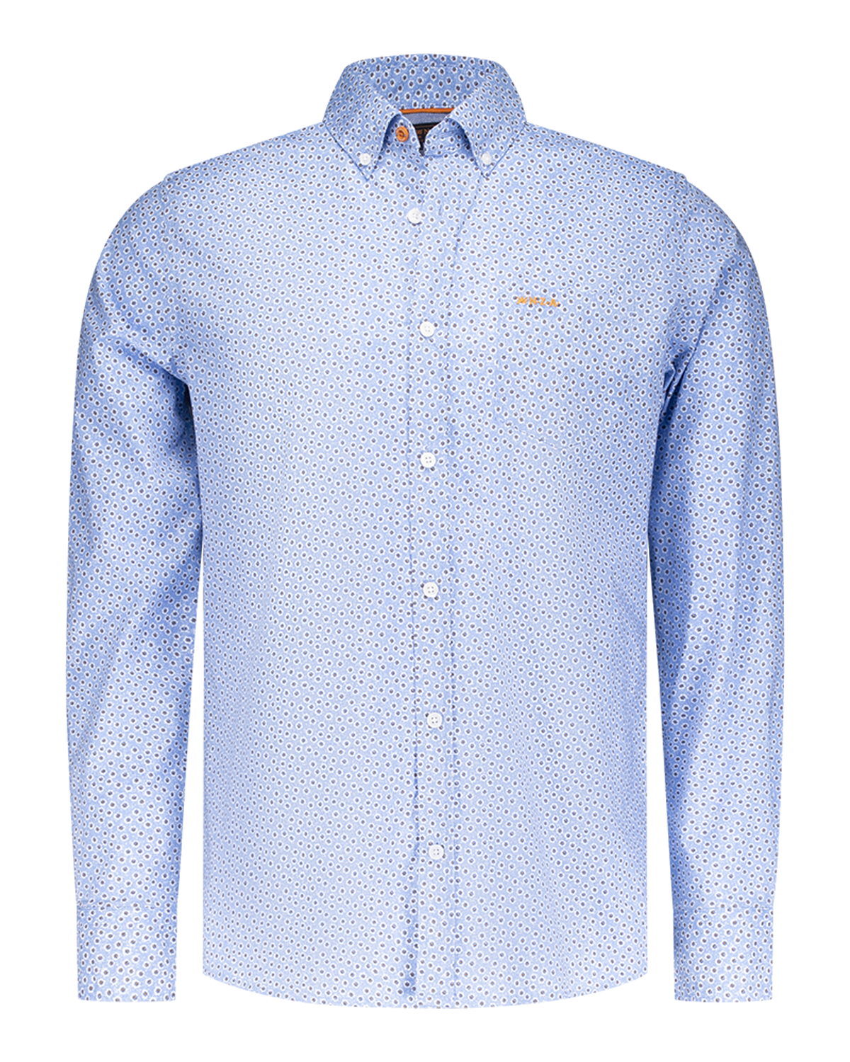 Chemise à motifs NZA bleue - Georgespaul