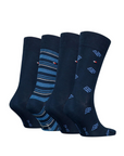 Coffret 4 paires de chaussettes homme Tommy Hilfiger marine | Georgespaul